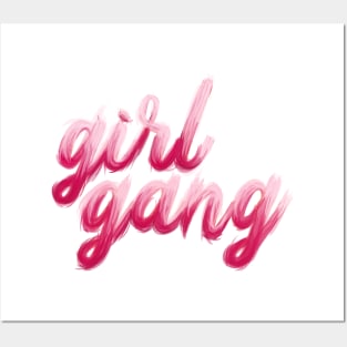 girl gang Posters and Art